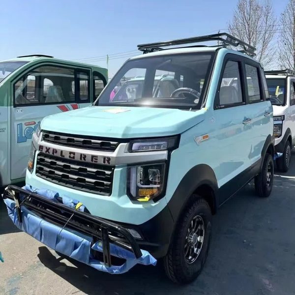 خرید خودرو برقی مینی لندرور آبی آسمانی از هلدینگ رضوان